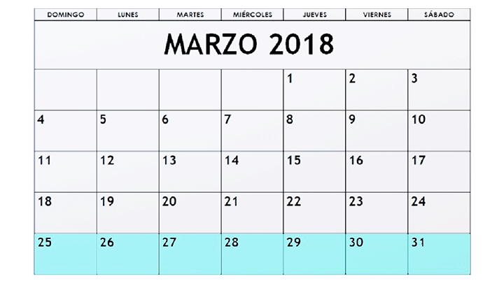 calendario