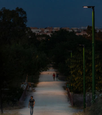 Iluminación del Parque Infanta Elena