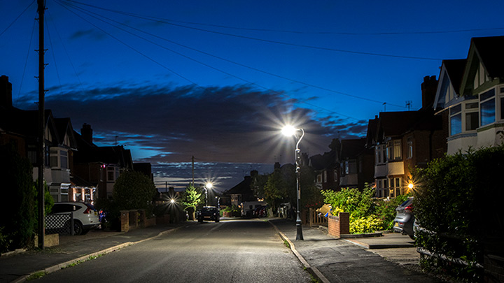Stratford-upon-Avon por la noche