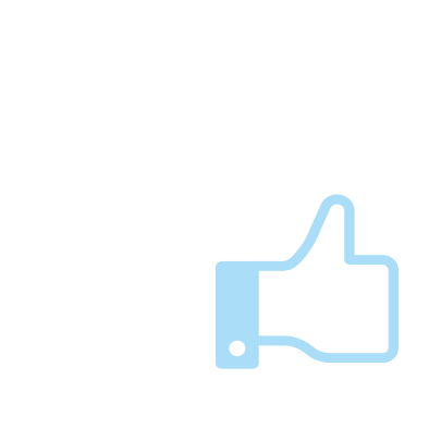 Icono de llave con un icono de pulgar hacia arriba