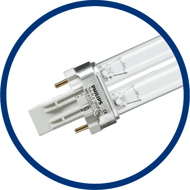 Imagen de lámpara de desinfección UV-C
