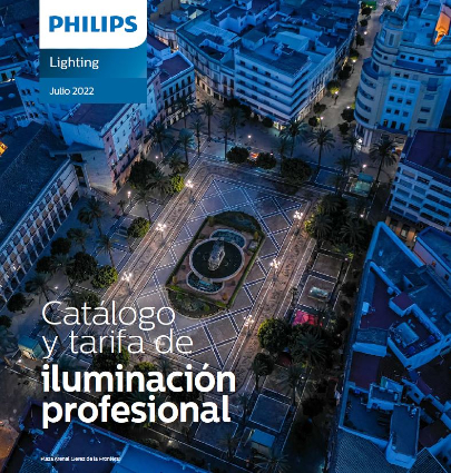 Catálogo de iluminación profesional