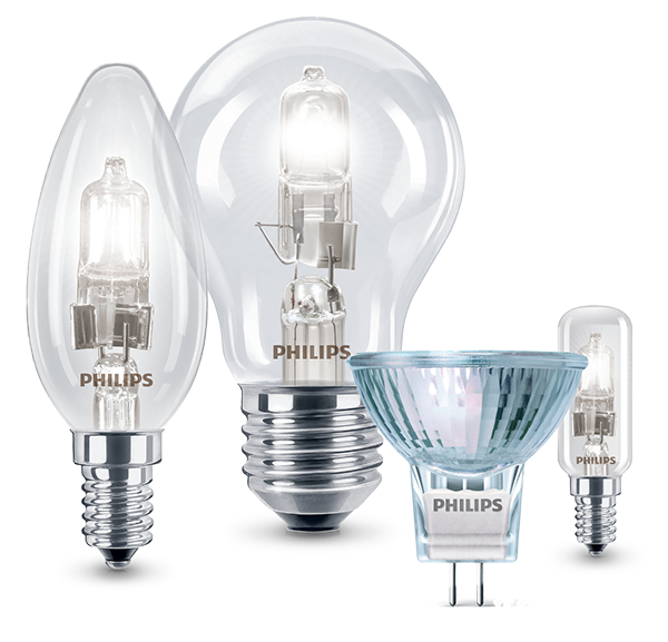 Familia de productos de bombillas halógenas de Philips 