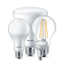 Colección de productos de bombillas LED de Philips