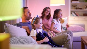 Luz dinámica a todo color - LED Wi-Fi de Philips iluminación con WiZ Connected